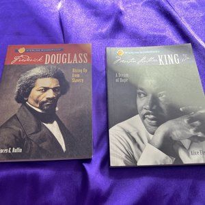 📌Sterling Biographies Frederick Douglass - Martin L. King, Jr.  A Dream of Hope